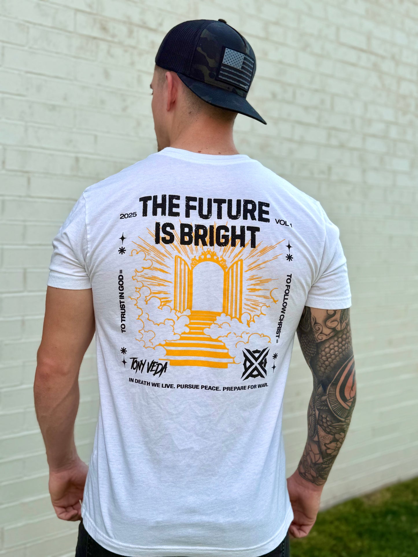 THE FUTURE IS BRIGHT | Vol. 1 T-Shirt WHITE