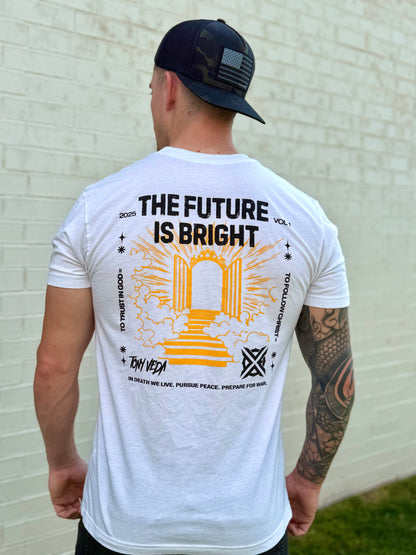 THE FUTURE IS BRIGHT | Vol. 1 T-Shirt WHITE